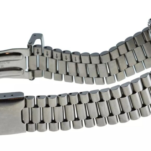 Vintage Men's Tag Heuer 38mm 2000 Series Chronograph Watch 262.006 Black Dial! - Picture 4 of 10